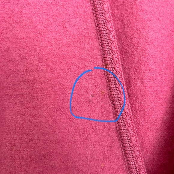 Vintage Geiger Vest Pink 100% Boiled Wool Austria Size 42 or U.S. Size Small - Picture 6 of 16